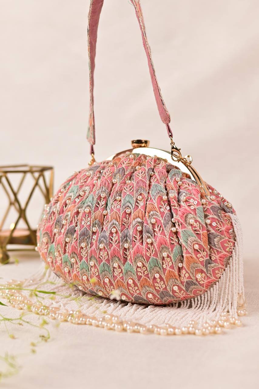 sequin Batua Purse