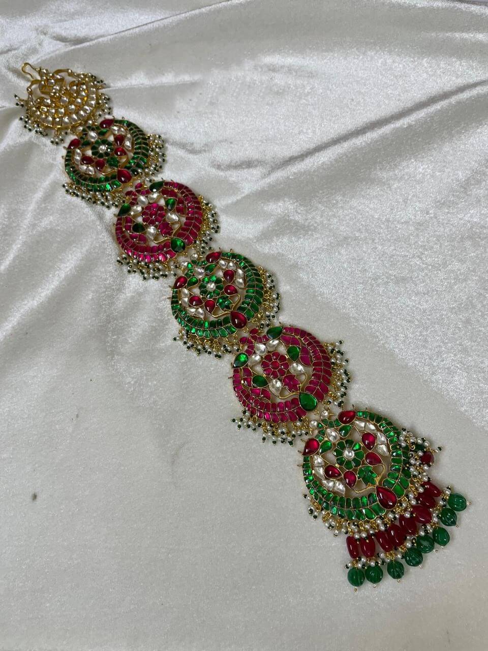 Bridal Kundan Hair Braid
