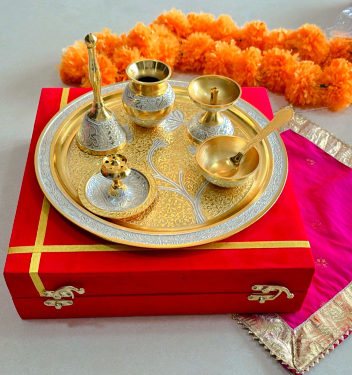 puja thali set