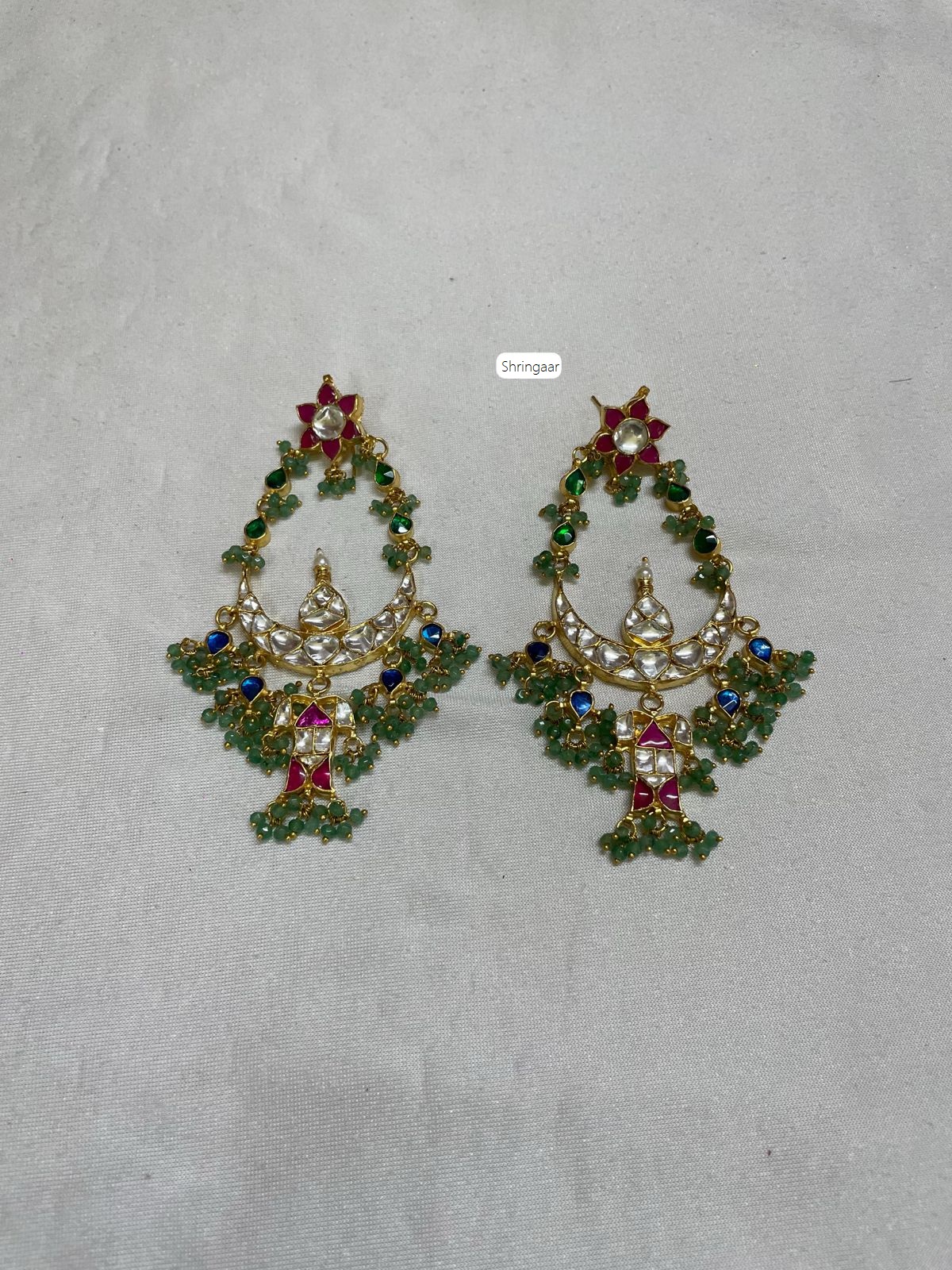 Statement Kundan Earrings