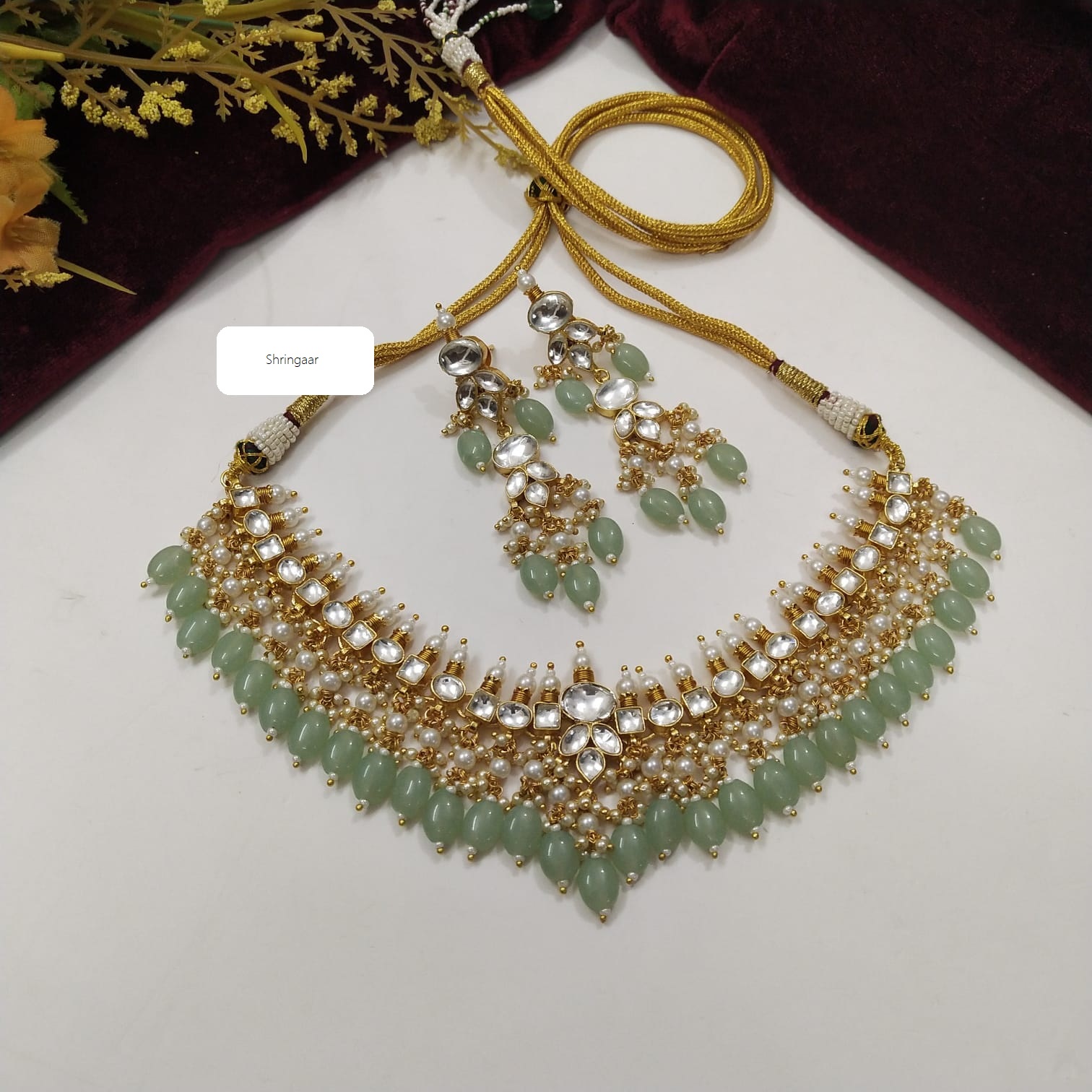 Kundan Necklace Set